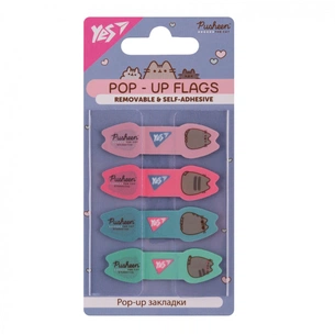 Стікер-закладка Yes Pop-up Pusheen пластик 80 шт (170443) зображення 1