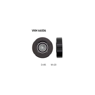 Ролик натягувача ременя SKF VKM 66006 зображення 1