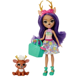 Лялька Enchantimals Друзі-малята Олениця Деніса та Твіст (HLK84) зображення 1