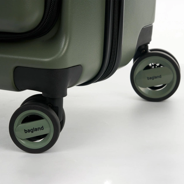 Валіза Bagland велика 96 л хакі (1140521764) - зображення 10