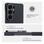 Чохол до мобільного телефона Armorstandart BlackIcon Aramid Twill MagCase Samsung S26 Ultra Black (ARM90147) - зменшене зображення 6