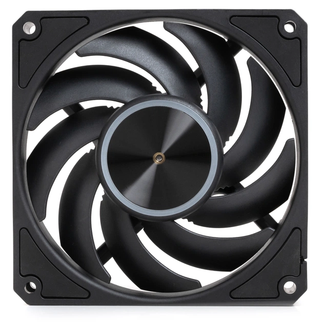 Кулер до корпусу Vinga 12027 PWM 4-pin black ОЕМ - изображение 1