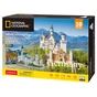 Пазл Cubic Fun Тривимірна головоломка-конструктор National Geographic Замок Нойшванштайн (DS0990h) - зменшене зображення 1