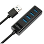 Концентратор Vinga USB3.0 to 4*USB3.0 HUB (VHA3A4) - зменшене зображення 1