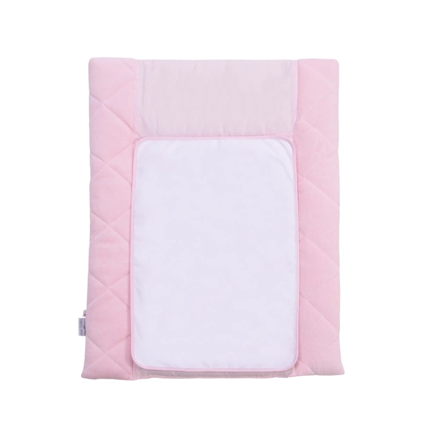 Пеленальний матрацик Верес Velour Lignt pink 50х70 см (429.04) - picture 1