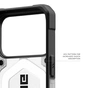Чохол до мобільного телефона UAG Pathfinder Clear MagSafe iPhone 17 Pro Ice/Silver (114551114333) - зменшене зображення 3