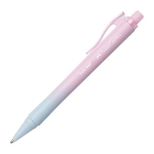 Ручка кулькова Faber-Castell Daily Ball XB Bluching Sky, корпус рожево-блакитний, стрижень синій (1,0 мм) (33093) picture 1