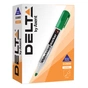 Маркер Delta by Axent Whiteboard D2800, 2 мм, round tip, red (D2800-06) - зменшене зображення 2