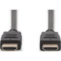 Кабель мультимедийный HDMI M to HDMI M 2.0m 4K60Hz w/Ethernet black Digitus (DB-330123-020-S) - уменьшенное изображение 2