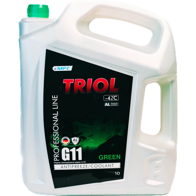Антифриз МФК TRIOL Professional Green G11 (-42С) 10кг - изображение 1