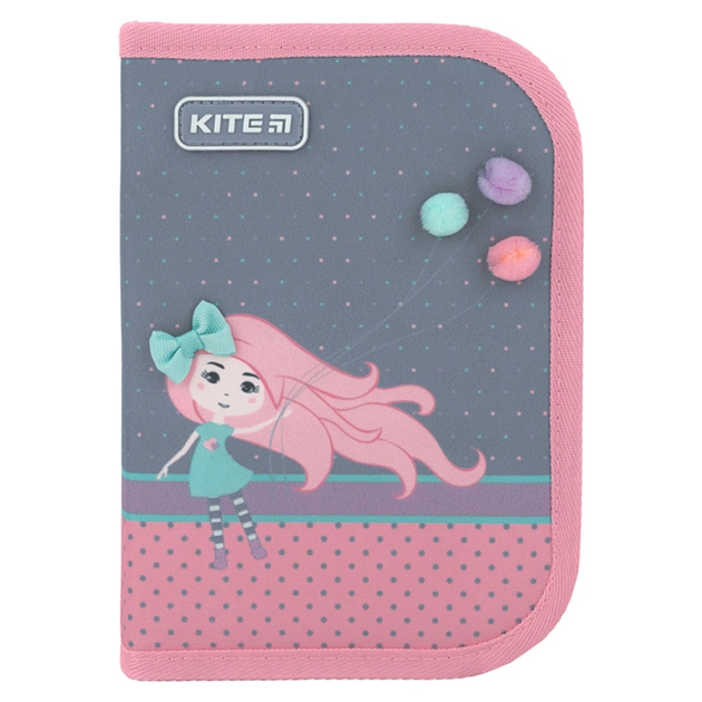 Пенал Kite 622 Pretty Girl з наповненням (К22-622H-5) - изображение 1