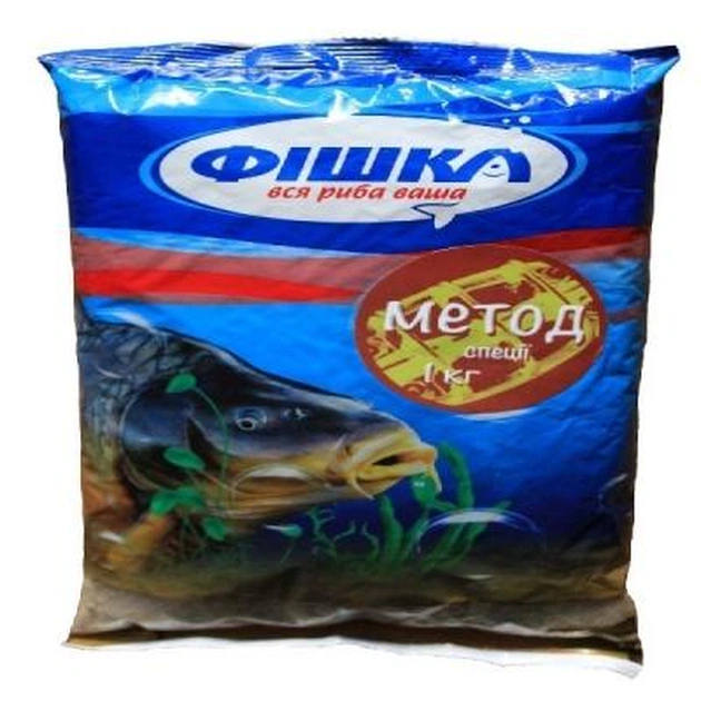 Прикормка Фишка Метод 1кг специи (FSGB101000) - изображение 1