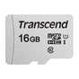 Карта пам'яті Transcend 16GB microSDHC class 10 UHS-I U1 (TS16GUSD300S) - уменьшенное изображение 1