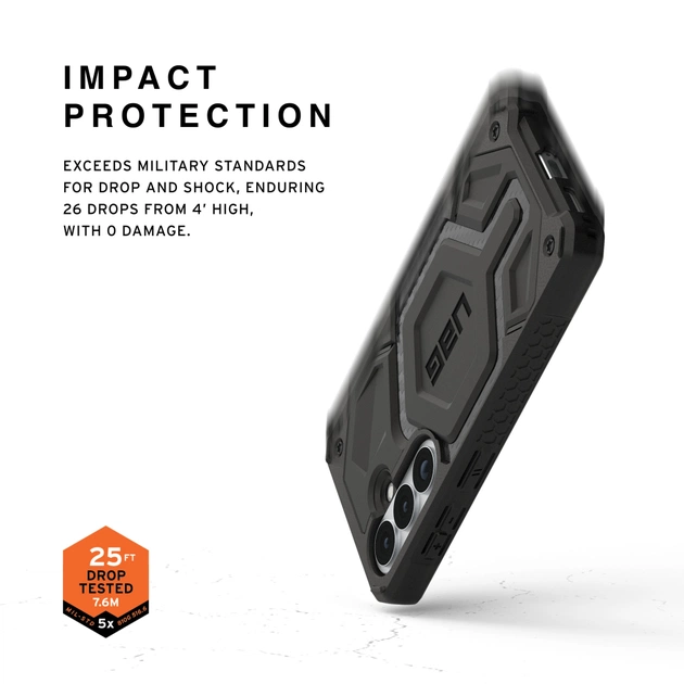 Чохол до мобільного телефона UAG Samsung Galaxy S26 Monarch Pro with Magnet carbon fiber (214515114242) - picture 7