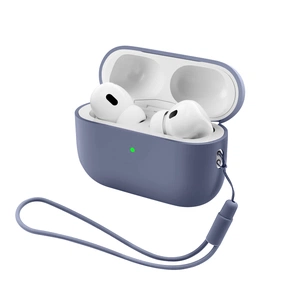 Чехол для наушников Armorstandart Silicone Case with straps For Apple AirPods Pro 3 Dark Purple (ARM91280) изображение 1