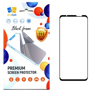 Скло захисне Drobak Realme С51 Black Frame A+ (535390) зображення 1