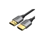 Кабель мультимедийный HDMI M to HDMI M 1.0m V2.0 4K60Hz PVC gray Vention (ALEHF) - уменьшенное изображение 3