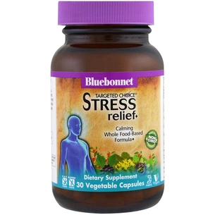 Травы Bluebonnet Nutrition Комплекс для Снятия Стресса, Targeted Choice Stress Relief, (BLB2012) изображение 1