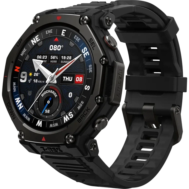 Смарт-годинник Amazfit T-Rex 3 Pro 48mm W2444OV1N Tactical Black (1170956) - зображення 1