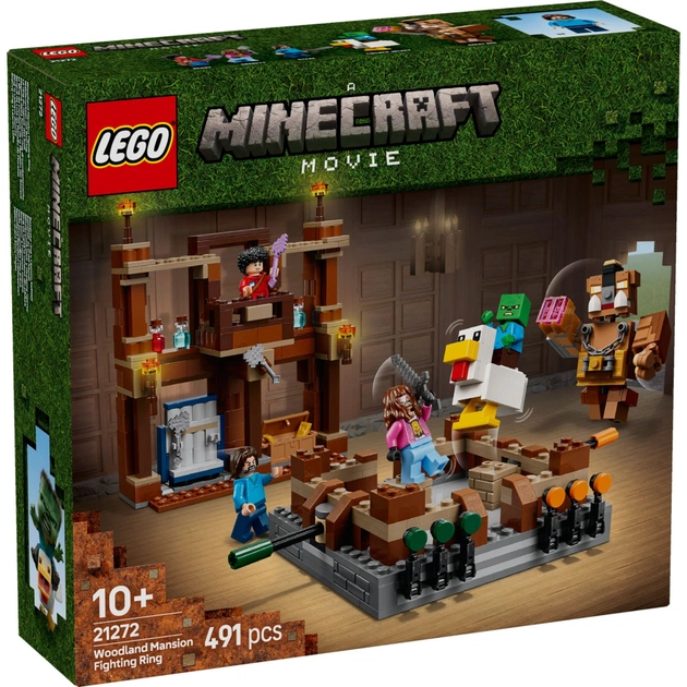 Конструктор LEGO Minecraft Бійцівський ринг у лісовому маєтку (21272) - зображення 1