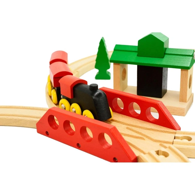 Залізниця Brio Classic набір з вокзалом (33028) - picture 4