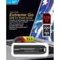 USB флеш накопичувач SanDisk 128GB Extreme Go USB 3.1 (SDCZ800-128G-G46) - зменшене зображення 5