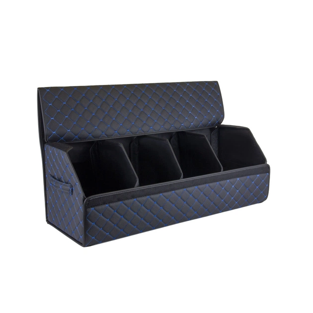 Сумка-органайзер EVAtech ECO XL 30x30x80 см чорна з синьою ниткою (EHECEXBLBB) - picture 3