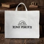 Сумка Tony Perotti З натуральної шкіри Чорна (90383) - зменшене зображення 9