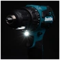 Шуруповерт Makita DDF490WV, 18V, АКБ 1x2Ah, 27·65Нм, 0-500·0-1900об/мин, кейс, 1.4кг (DDF490WV) - уменьшенное изображение 7