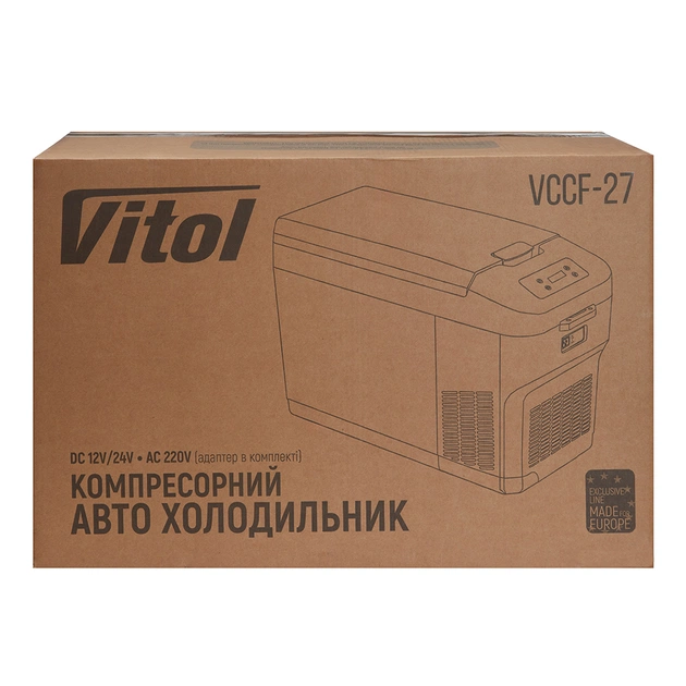 Автохолодильник VITOL 27 л. (VCCF-27) - зображення 11