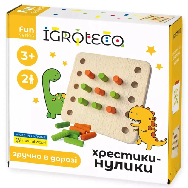 Настольная игра Ігротеко Крестики-нолики (900576) - изображение 1
