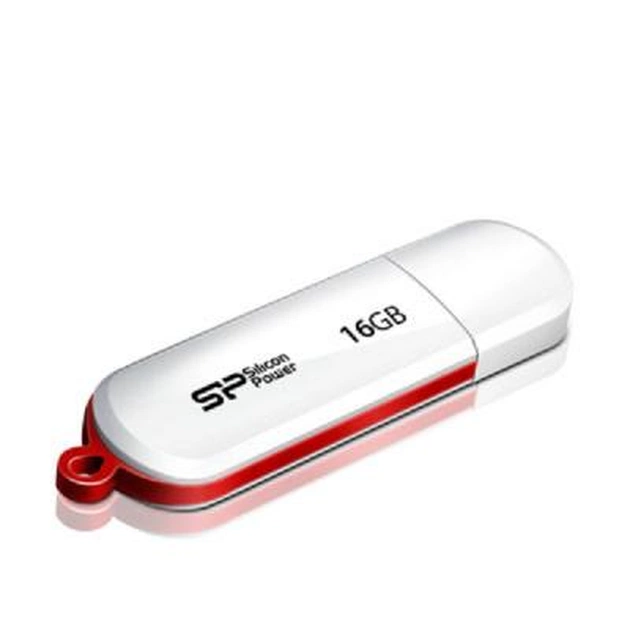 USB флеш накопичувач Silicon Power 16Gb LuxMini 320 (SP016GBUF2320V1W) - зображення 1
