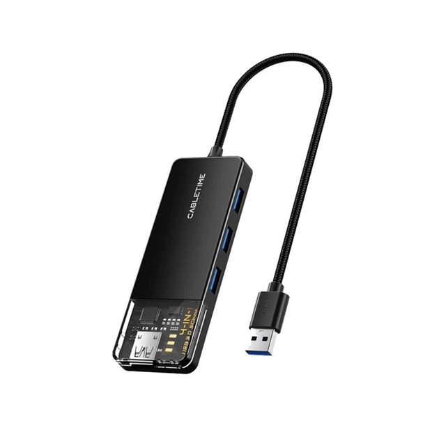 USB-хаб Cabletime CB02B 4 ports - изображение 1