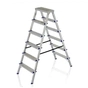 Драбина ELKOP cтремянка 6сх. верхя сходинка 1,41м, двостороння (DHR406) - preview 2