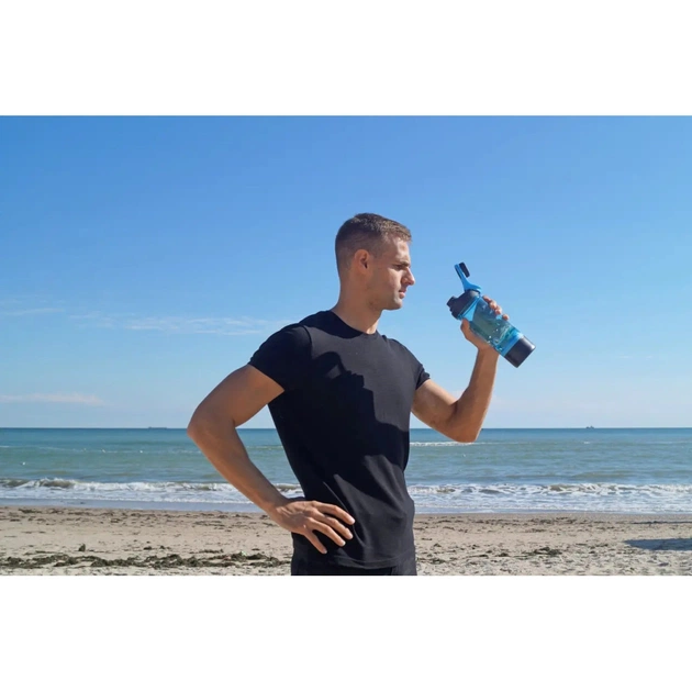 Шейкер спортивний Casno 600 мл KXN-1199 з вінчиком Синій (KXN-1199_Blue) - picture 8