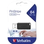USB флеш накопичувач Verbatim 64GB Store 'n' Go Pin Pin Stripe Black USB 2.0 (049065) - зменшене зображення 5