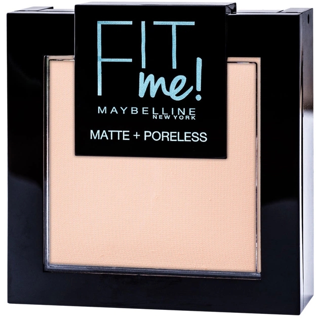 Пудра для обличчя Maybelline New York Fit Me Matte + Poreless 104 - Soft Ivory (3600531384128) - picture 1