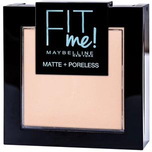 Пудра для обличчя Maybelline New York Fit Me Matte + Poreless 104 - Soft Ivory (3600531384128) зображення 1