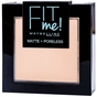 Пудра для обличчя Maybelline New York Fit Me Matte + Poreless 104 - Soft Ivory (3600531384128) - зменшене зображення 1