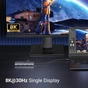 Концентратор Ugreen USB-C 2xHDMI 8K30Hz/4K60Hz + 3xUSB 3.2 + 2xUSB-C 3.2 + RJ45 + SD/TF + PD 100W (15534) - уменьшенное изображение 5