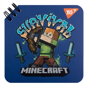 Блокнот Yes Minecraft 110 х 110 80 аркушів (151760) зображення 1