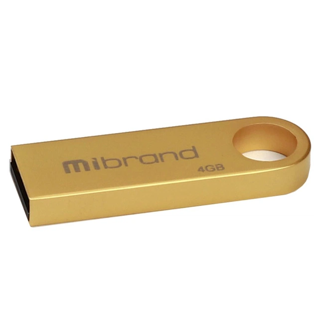 USB флеш накопичувач Mibrand 4GB Puma Gold USB 2.0 (MI2.0/PU4U1G) - зображення 1