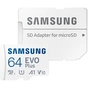 Карта пам'яті Samsung 64GB microSDXC class 10 EVO PLUS UHS-I (MB-MC64KA/RU) - зменшене зображення 4