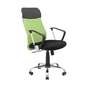Офісне крісло Richman Ультра Ю Хром M-1 (Tilt) Сітка чорна + зелена (ADD0003103) - зменшене зображення 1