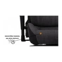Крісло ігрове GT Racer X-8009 Dark Gray/Black (X-8009 Fabric Dark Gray/Black) - зменшене зображення 8