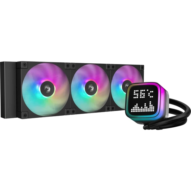 Система рідинного охолодження Deepcool LP360 ARGB Black (R-LP360-BKMSNC-G-1) - зображення 1