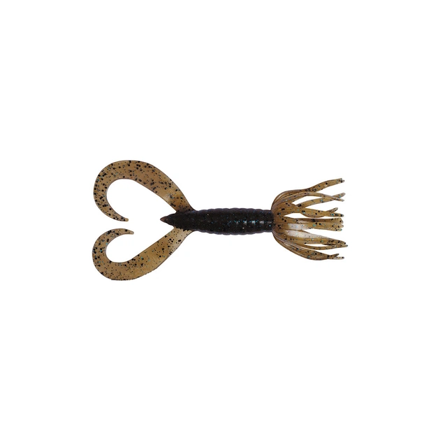 Силікон рибальський Keitech Little Spider 2" (8 шт/упак) ц:207 green pumpkin pp. flk (1551.03.53) - изображение 1