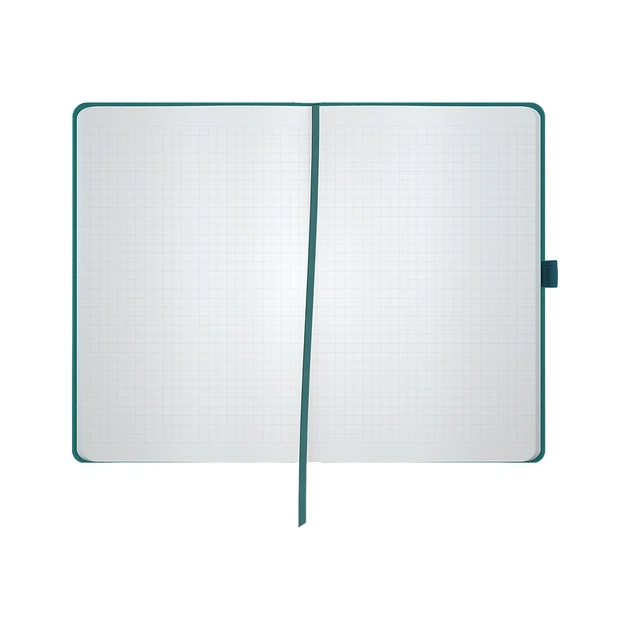 Книга записна Axent Partner лазурна, 125 х195 мм 96 аркушів клітинка (8201-63-A) - зображення 4