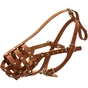 Намордник для собак Collar твердий (доберман, вівчарка мал, далматин, сетер мал) коричневий (05976) - зменшене зображення 2