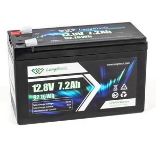 Батарея LiFePo4 Longttech 12.8V - 7.2Ah (LAR1207-LT7-R26) зображення 1